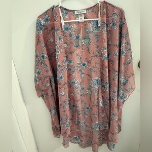 NWT! Emory Park Floral Kimono Cardigan